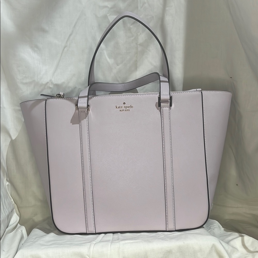Kate Spade Lilac Moon Colored Tote Bag Elegant Design